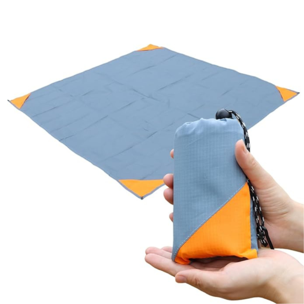 Orga'Neat Pocket Picnic Blanket, Sandproof Lightweight Pocket Camping Tarp