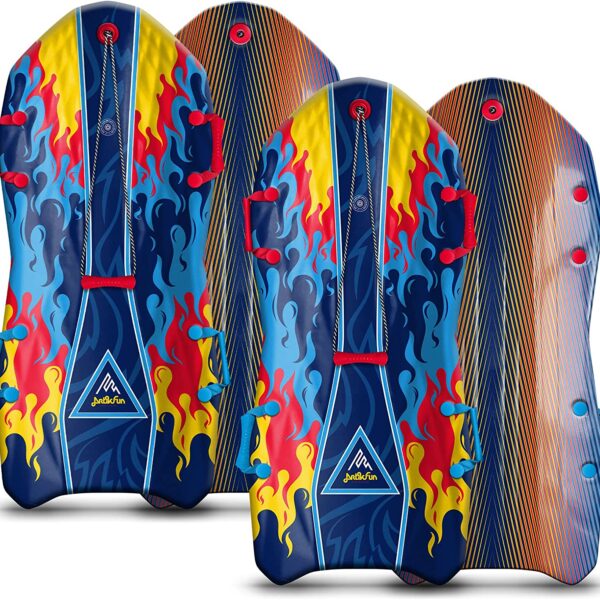 Artikfun Viperrari Premium Foam Snow Sled with Sound Effect 2-Pack